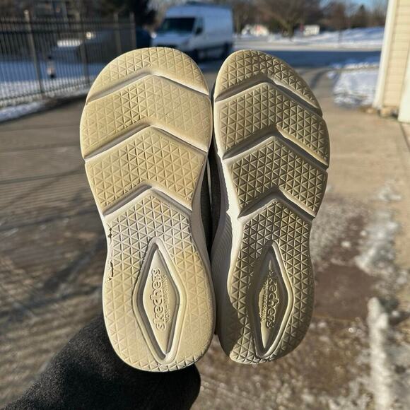 Skechers Dreamy Lites Sneakers Big‎ Girl Size 3 Gray Shoes - Picture 10 of 12